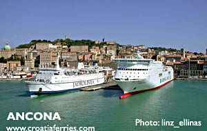 Ferry port Ancona