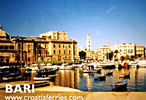 Ferry port Bari