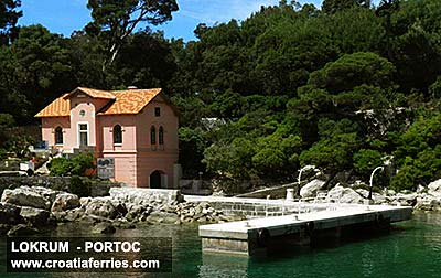 Ferry port Lokrum (Portoc Bay)