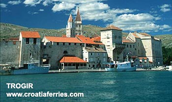 Ferry port Trogir