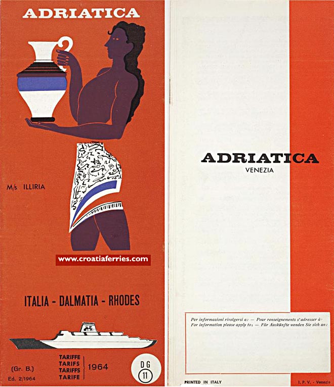 adriatica venezia ferries brochure