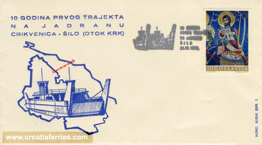 10th anniversary of the first ferry in Croatia