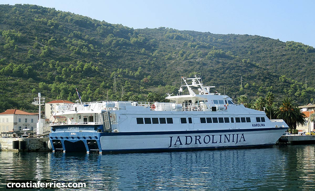 Catamaran Ferry ‘Karolina’ – (Jadrolinija)