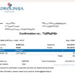 Confirmation Jadrolinija E-ticket (2016)