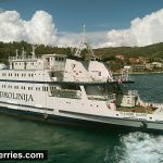 Ferry Vladimir Nazor in Vela Luka ferry port