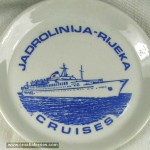 Jadrolinija Cruises Souvenir Plate