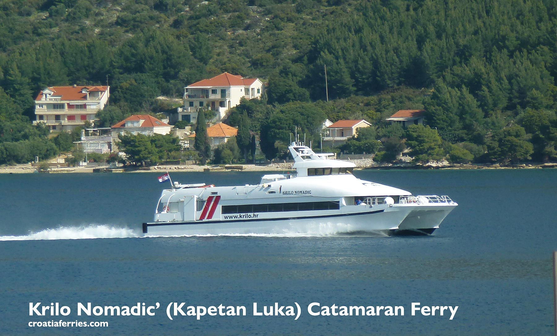 catamaran ferry by krilo (kapetan luka)