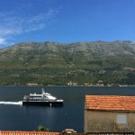 Ferry Catamaran 'Krilo Star' this morning on route Split-Brac-Hvar-Korcula-Mljet-Dubrovnik