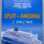 Timetable, schedules and prices for Ancona to Split ferries - SNAV