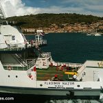 Enjoying the ferry ride – Vela Luka September 2017