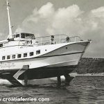 Hydrofoil 'Vihor' in 1960s